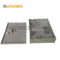 Mini caja de terminales de fibra óptica Placa frontal 2 puertos Ftth